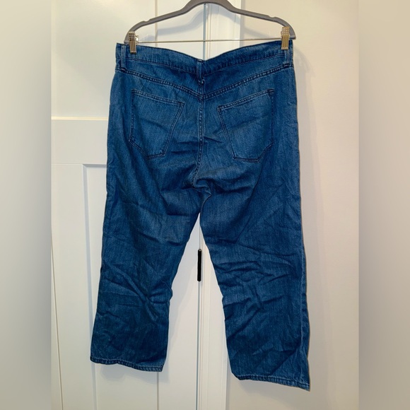 GAP Women's Denim Wide Leg Jeans - Picture 2 of 4